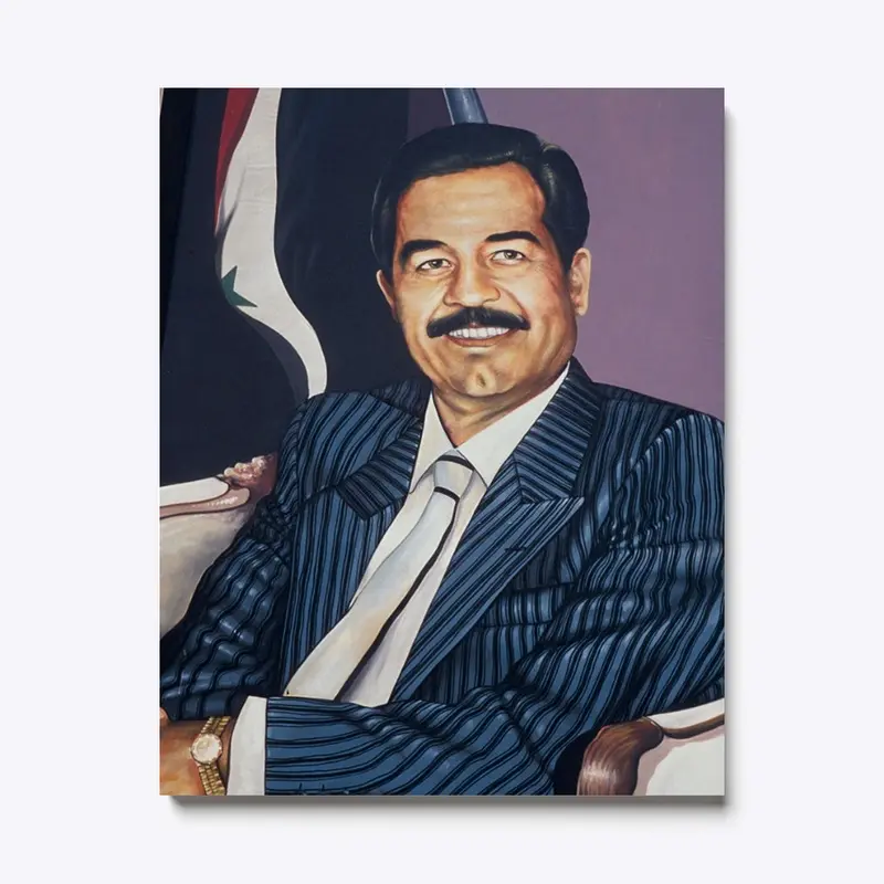 Saddam Hussein - Canvas Print