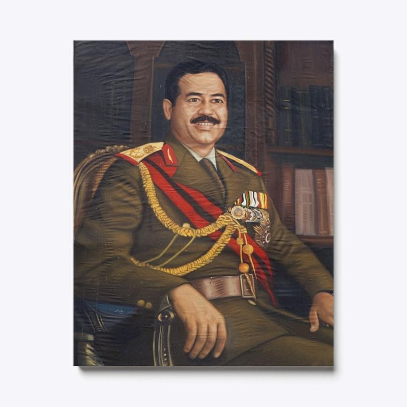 Saddam Hussein - Canvas Print